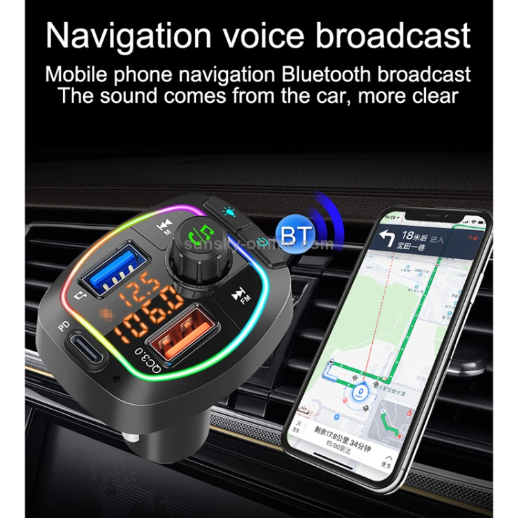 Emetteur FM Bluetooth DINTO® BC71 - Chargeur Voiture - Kit Voiture - Mains  Libres - | bol