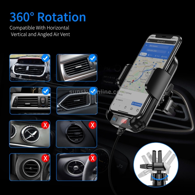 A20 Pro Car Charger MP3 Player Bluetooth Receiver FM Transmitter Call Hands-free Holder A20 Pro Car Charger MP3 Player Bluetooth Receiver FM Transmitter Call Hands-free Holder