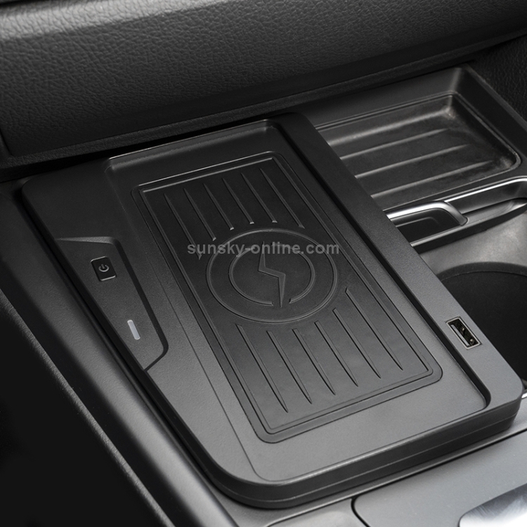 Car Qi Standard Wireless Charger 10W Quick Charging for BMW 2016-2018 3 Series / 2018-2020 4 Series Car Qi Standard Wireless Charger 10W Quick Charging for BMW 2016-2018 3 Series / 2018-2020 4 Series