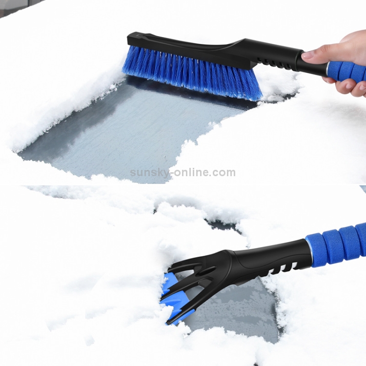Pelle à neige portable pour voiture Multifonctionnel Pelle détachable  Outils pratiques de déneigement Noir Nouveau