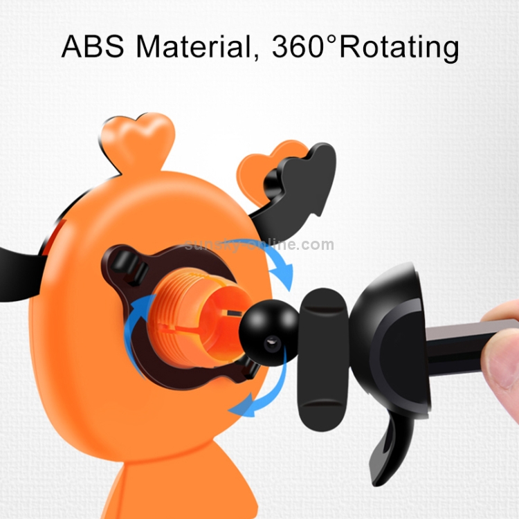 Small Fortuna Shape Car Air Outlet Mobile Phone Holder Small Fortuna Shape Car Air Outlet Mobile Phone Holder