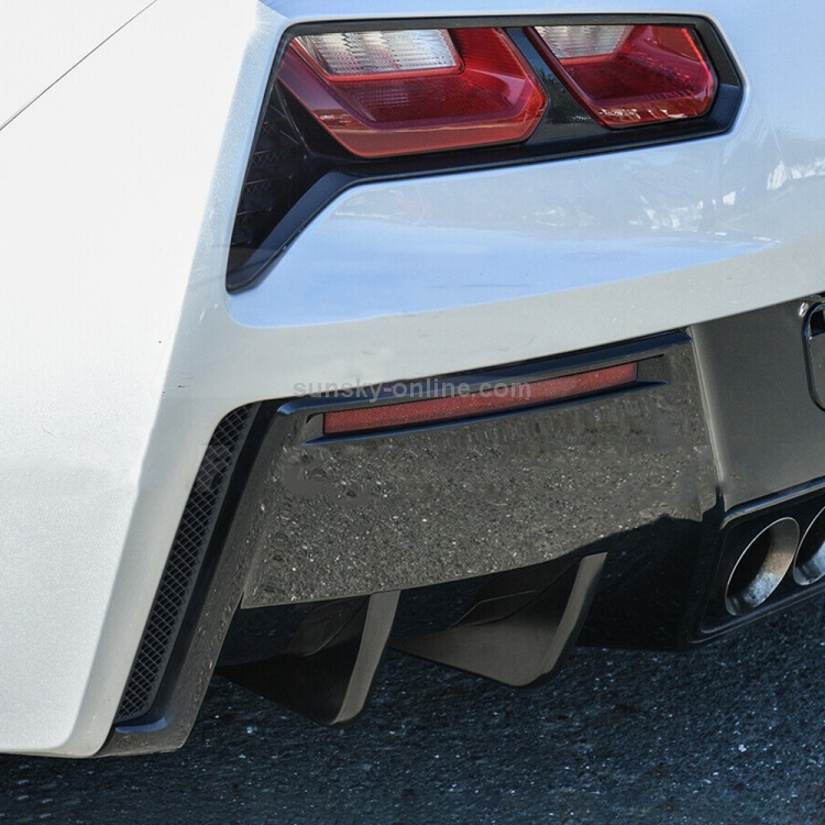 4 stücke Auto Modified ABS Heckflügel Seite Spoilerlippe für Chevrolet  Corvette