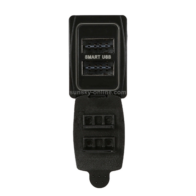 Car 3.1A USB Double-sided Mobile Phone Charger for Toyota Car 3.1A USB Double-sided Mobile Phone Charger for Toyota