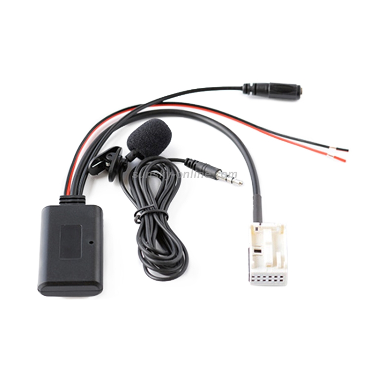 Cavo adattatore audio AUX per modulo Bluetooth wireless per auto per  Citroen / Peugeot