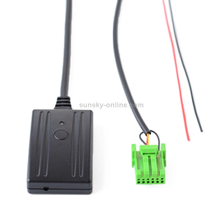 Câble d'entrée Audio Bluetooth voiture 6PIN AUX + MIC pour