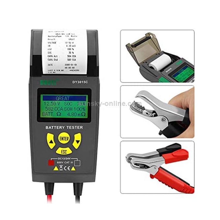 DUOYI DY3015C Car 24V Battery Tester - 1
