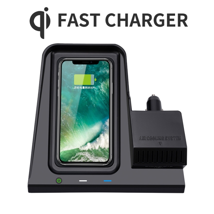 HFC-1002 Car Qi Standard Wireless Charger 10W Quick Charging for Honda Avancier / URV 2017-2020, Left Driving HFC-1002 Car Qi Standard Wireless Charger 10W Quick Charging for Honda Avancier / URV 2017-2020, Left Driving