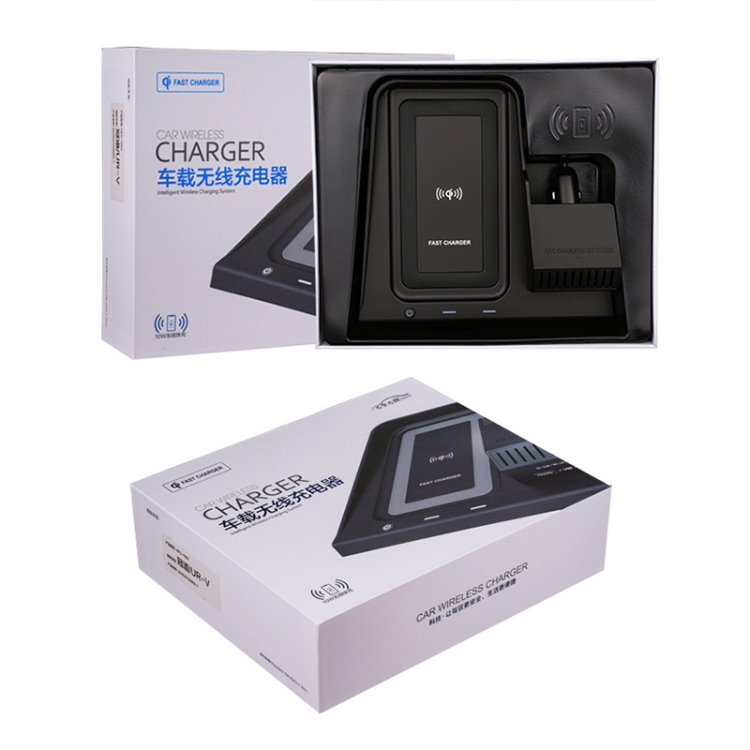 HFC-1002 Car Qi Standard Wireless Charger 10W Quick Charging for Honda Avancier / URV 2017-2020, Left Driving HFC-1002 Car Qi Standard Wireless Charger 10W Quick Charging for Honda Avancier / URV 2017-2020, Left Driving