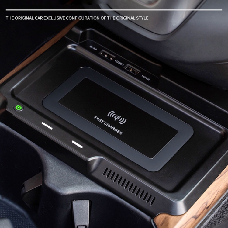 HFC-1003 Car Qi Standard Wireless Charger 10W Quick Charging for Honda CR-V 2017-2019, Left Driving HFC-1003 Car Qi Standard Wireless Charger 10W Quick Charging for Honda CR-V 2017-2019, Left Driving