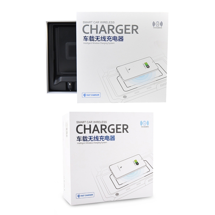 HFC-1063 Car Qi Standard Wireless Charger 10W Quick Charging for Toyota Alphard 2015-2021, Left Driving HFC-1063 Car Qi Standard Wireless Charger 10W Quick Charging for Toyota Alphard 2015-2021, Left Driving