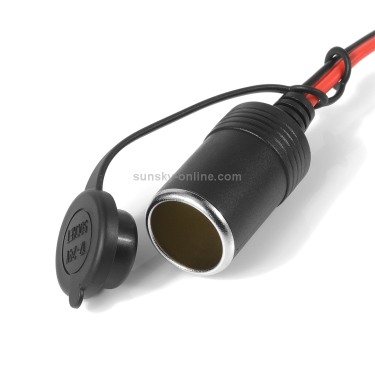 Chargeur de voiture 12V allume-cigare rallonge prise femelle avec faisceau  de câbles à déconnexion rapide