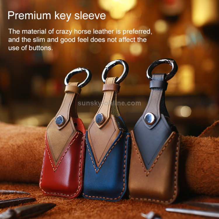 Slim Premium Leather Key Case