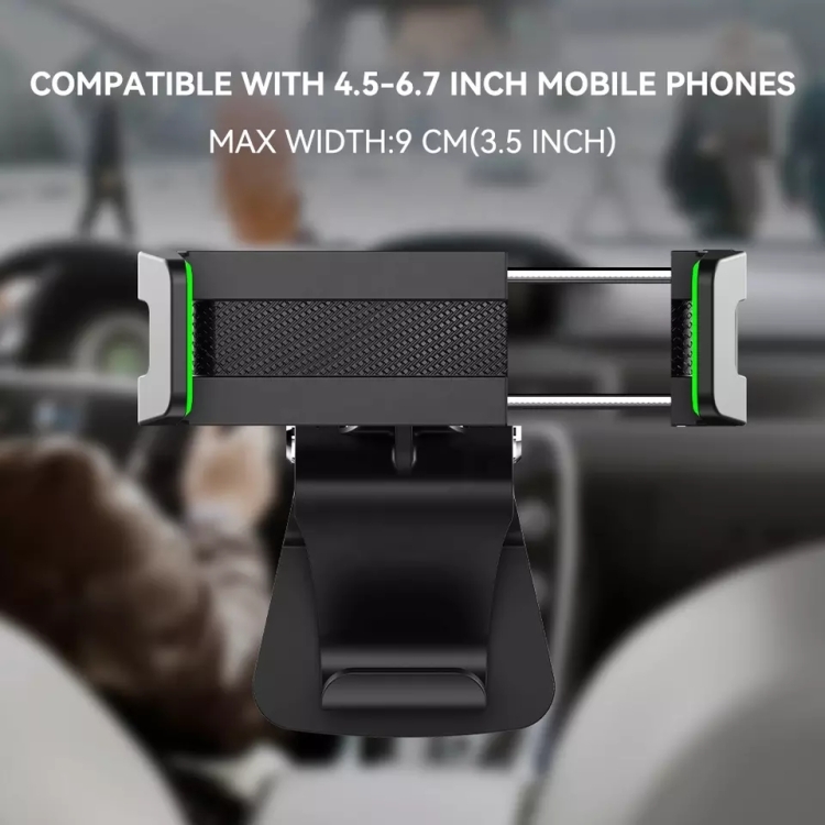 Multifunctional Car Sun Visor Rear Seat Mobile Phone Holder (Grey) Multifunctional Car Sun Visor Rear Seat Mobile Phone Holder (Grey)