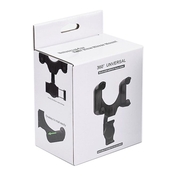 Car Rear Mirror Navigation Phone Holder (Black) Car Rear Mirror Navigation Phone Holder (Black)