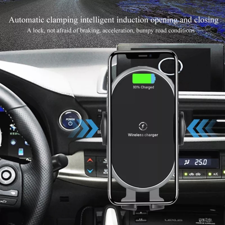 Car Smart Wireless Charger Phone Holder Car Smart Wireless Charger Phone Holder