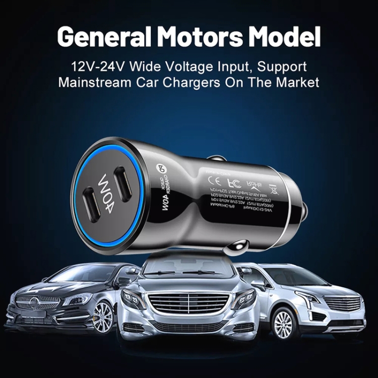 40W Dual PD Car 2 in 1 Fast Charger Car Cigarette Lighter (Black) 40W Dual PD Car 2 in 1 Fast Charger Car Cigarette Lighter (Black)