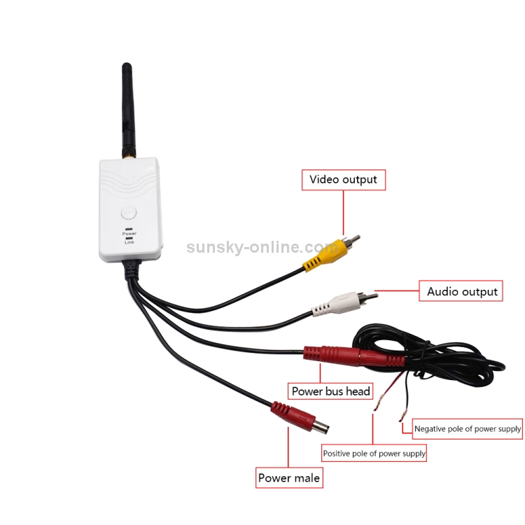 Wireless wifi Car Backup Camera Realtime Video Transmitter for Car
