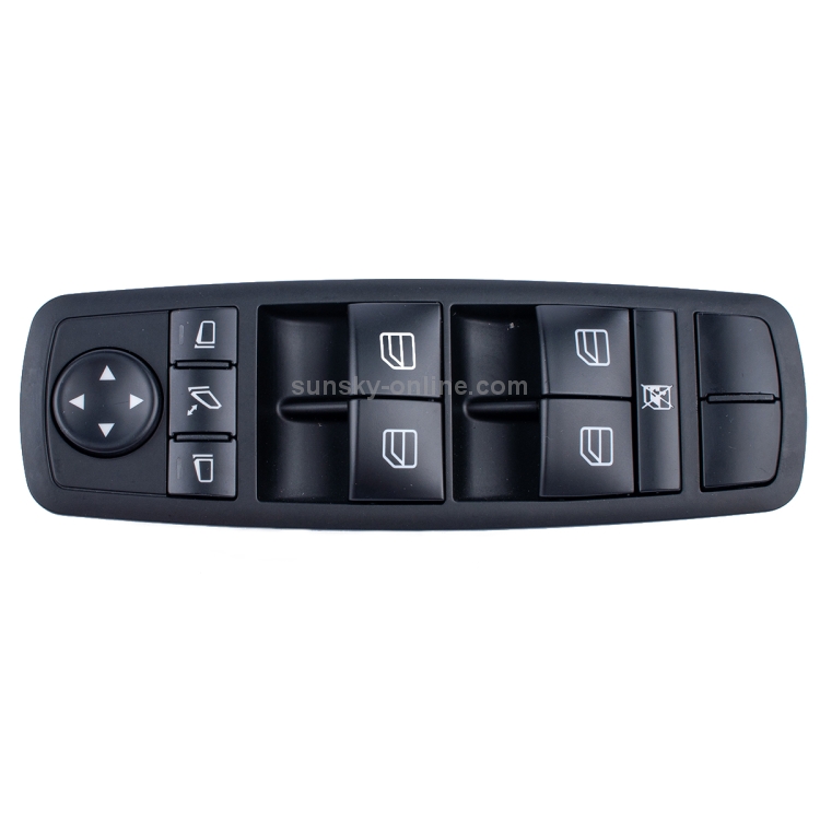 2518300390 Front Left Power Window Master Control Switch Compatible with Mercedes-Benz X164 V251 06-12 