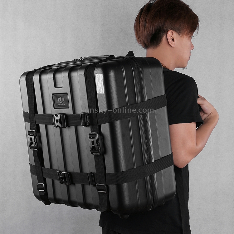 Cinturón con correa para mochila y hombro de viaje para DJI Inspire 1, tamaño: 42.0 x 43.0cm (negro) - 11