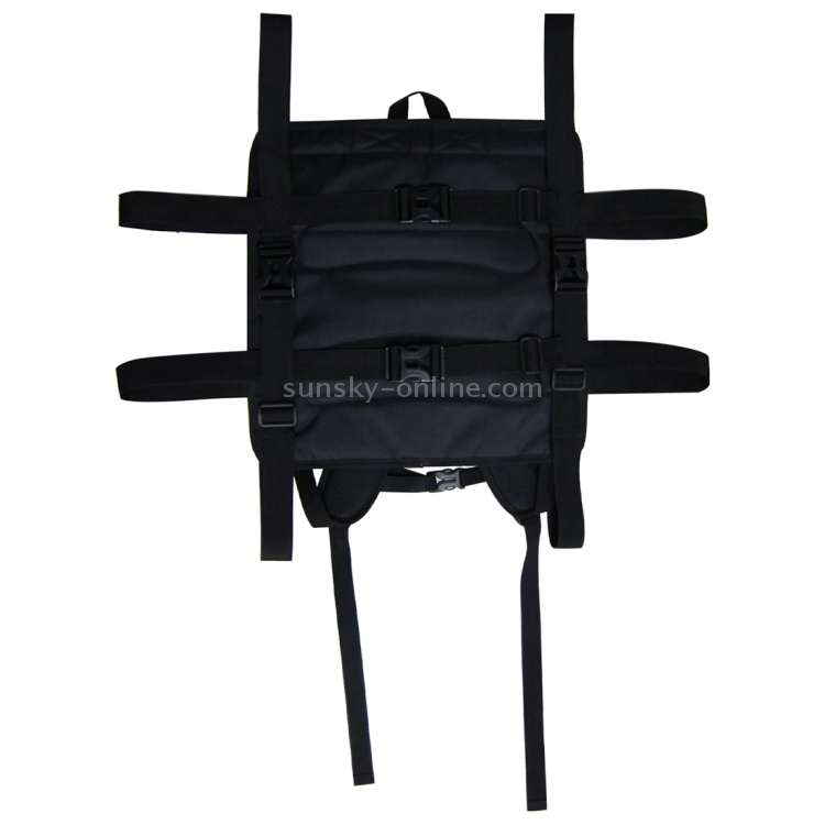 Cinturón con correa para mochila y hombro de viaje para DJI Inspire 1, tamaño: 42.0 x 43.0cm (negro) - 4