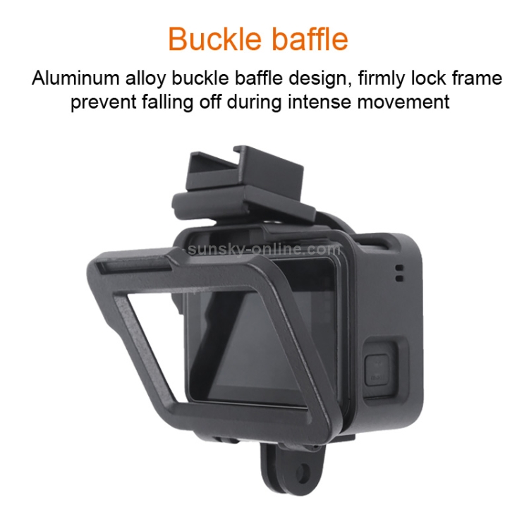 Protective Frame Housing Case For GoPro HERO 5, 6, & 7 Black - Mount Compatible