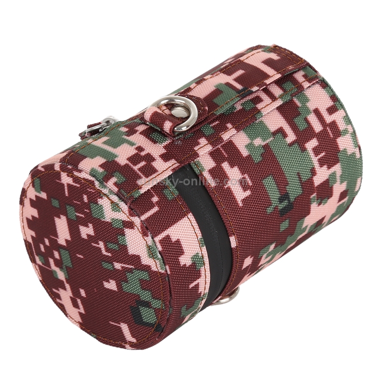 Blue/Brown Color : Brown Size: 16x10x10cm Camera Protective Luggage Camouflage Color Large Lens Case Zippered Cloth Pouch Box for DSLR Camera Lens Blue/Brown Color : Brown Size: 16x10x10cm Camera Protective Luggage Camouflage Color Large Lens Case Zippered Cloth Pouch Box for DSLR Camera Lens