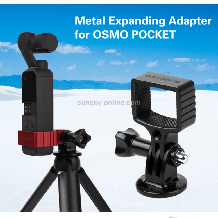 Sunnylife OP-Q9192 Support adaptateur en metal pour DJI OSMO