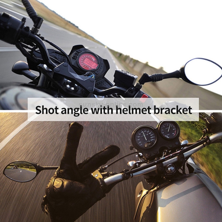 Soporte para cinturón para casco + Funda protectora impermeable para GoPro HERO7 Black / 6/5 - 10
