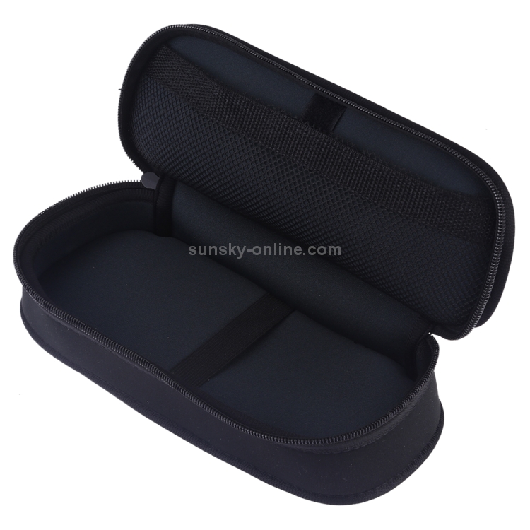 Portable Neoprene Digital Accessories Data Cable Storage Bag(Black) Portable Neoprene Digital Accessories Data Cable Storage Bag(Black)