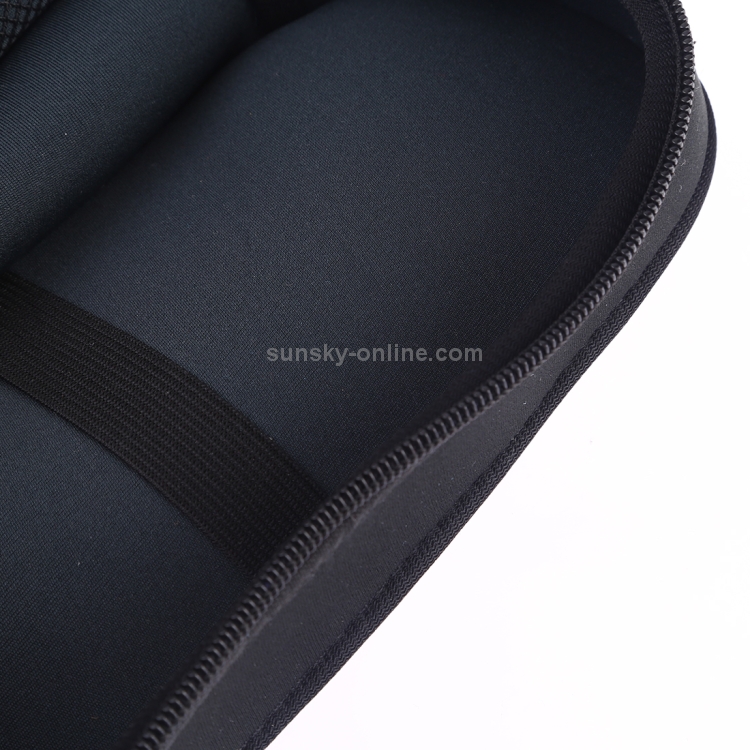 Portable Neoprene Digital Accessories Data Cable Storage Bag(Black) Portable Neoprene Digital Accessories Data Cable Storage Bag(Black)
