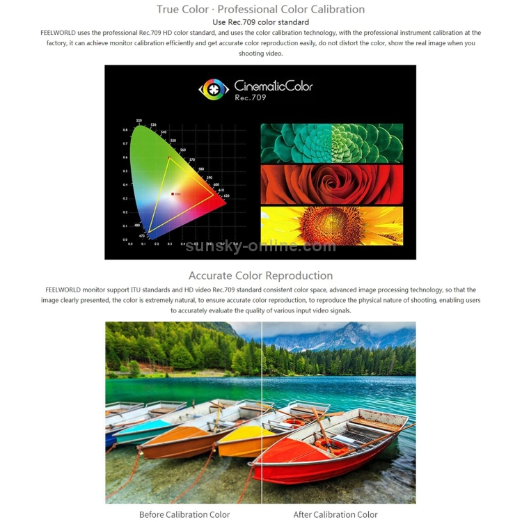IPS Screen HDMI 4K SDI Camera Field Monitor