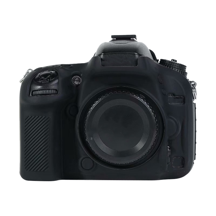 Soft Silicone Protective Case for Nikon D600 / D610 (Black) - 1