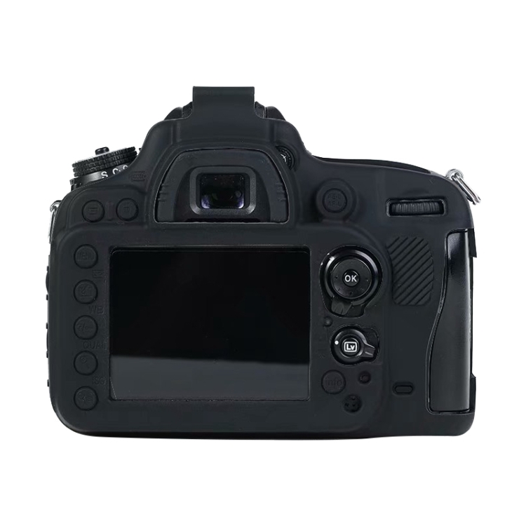 Soft Silicone Protective Case for Nikon D600 / D610 (Black) - 2