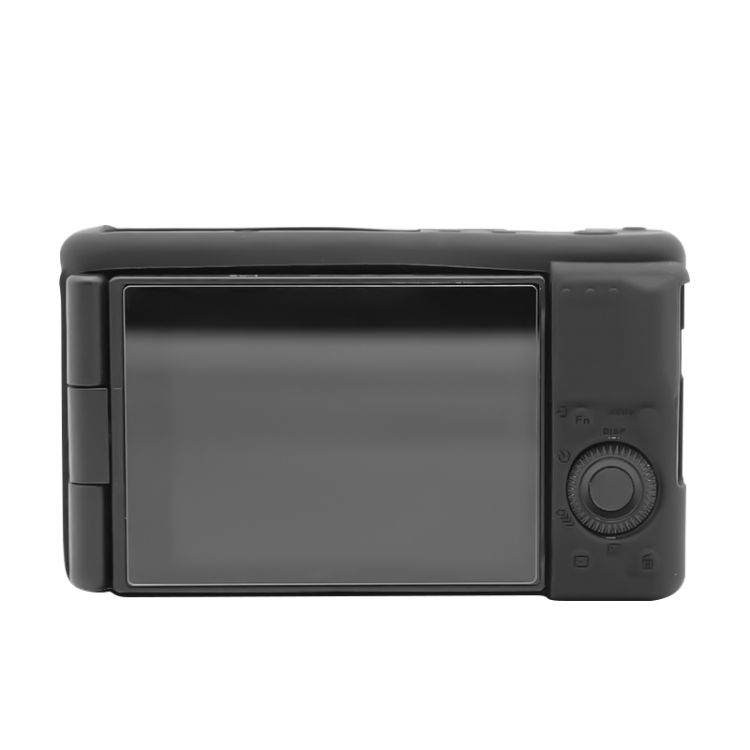 Soft Silicone Protective Case for Sony ZV-1 (Black) - 1