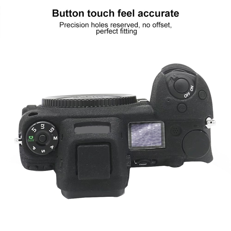 For Nikon Z7 II Soft Silicone Protective Case (Camouflage) - B4