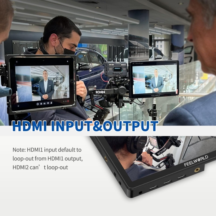 FEELWORLD LUT11H 10.1 インチ超高輝度 2000nit DSLR カメラフィールド 