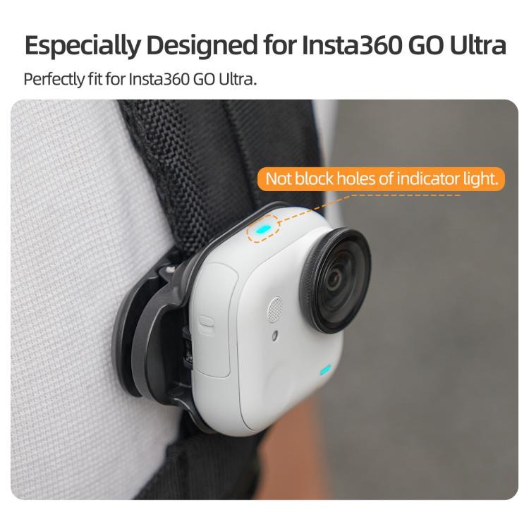 Support Magnétique à Dégagement Rapide Pour Insta360 Go Ultra
