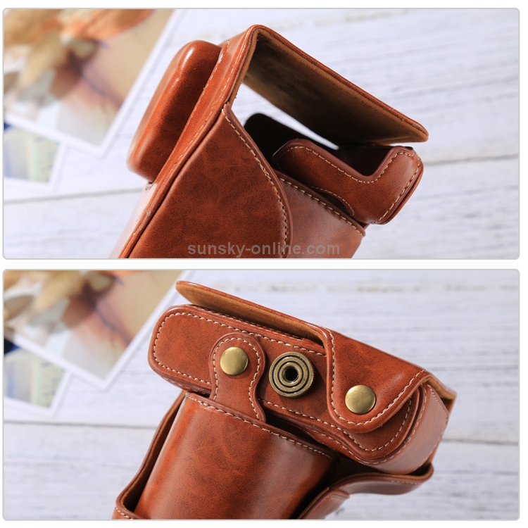 Custodia In Pelle PU Per Borsa Per Fotocamera Fujifilm Fuji X100F - Foto 11