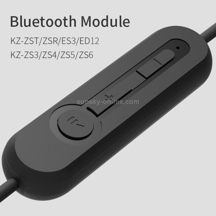 KZ B High Fidelity Stereo Bluetooth Upgrade Cable for KZ ZST / ED12 / ES3 / ZSR / ZS10 / ES4 Earphones KZ B High Fidelity Stereo Bluetooth Upgrade Cable for KZ ZST / ED12 / ES3 / ZSR / ZS10 / ES4 Earphones