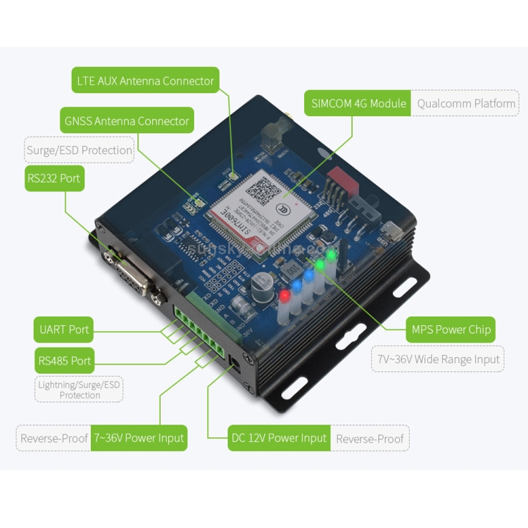 Boitier Wifi Industriel Waveshare - Conversion RS232/485 Vers WiFi Ethernet - Gateway Modbus MQTT Serveur Série - Foto 7