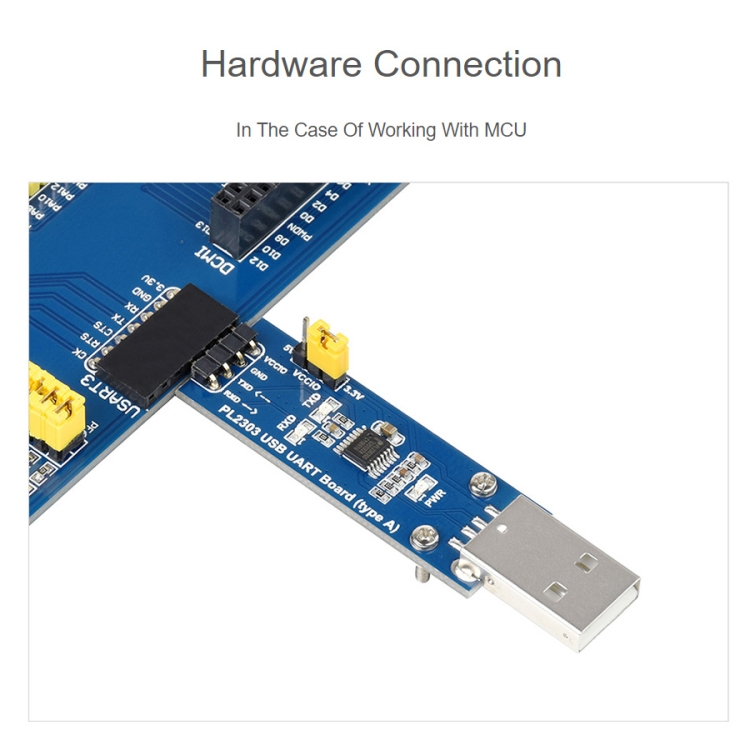 Waveshare PL2303 USB To UART (TTL) Communication Module V2 - 3