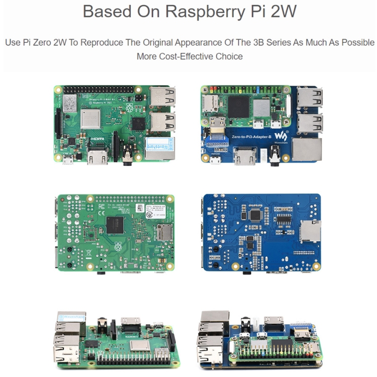 Raspberry Pi Zero To 3B Adapter, Alternative Solution for Raspberry Pi 3  Model B/B+