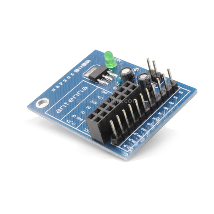 AMS1117이있는 14 핀 NRF905 무선 모듈 3.3V 안정적인 칩 소켓 어댑터 플레이트 보드 변환기 Arduino 용 ...