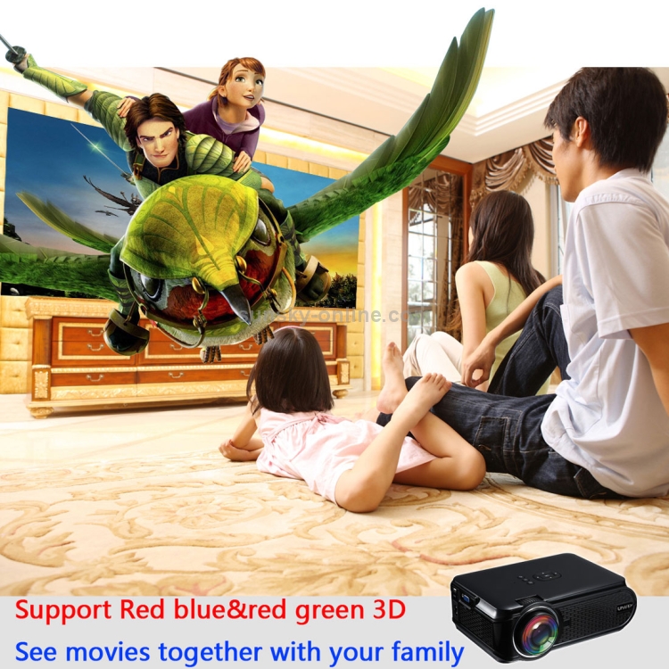 Mini proyector portátil inalámbrico WIFI Bluetooth 1080P HD proyector de  películas para el hogar oficina al aire libre portátil PC DVD TV 100-240V  enchufe de EE. UU.