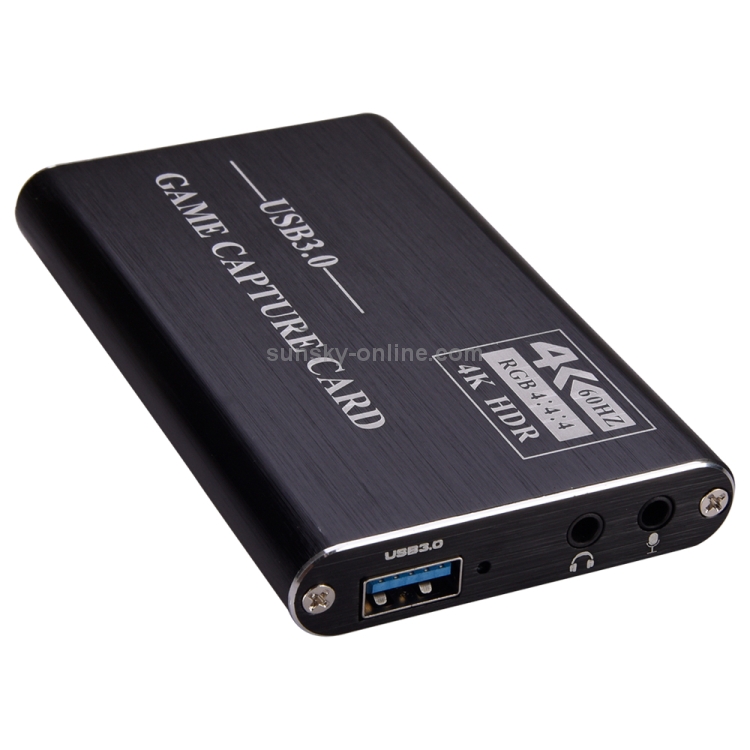 Dispositivo de tarjeta de captura de video NK-S41 USB 3.0 a HDMI 4K HD (negro) - 1