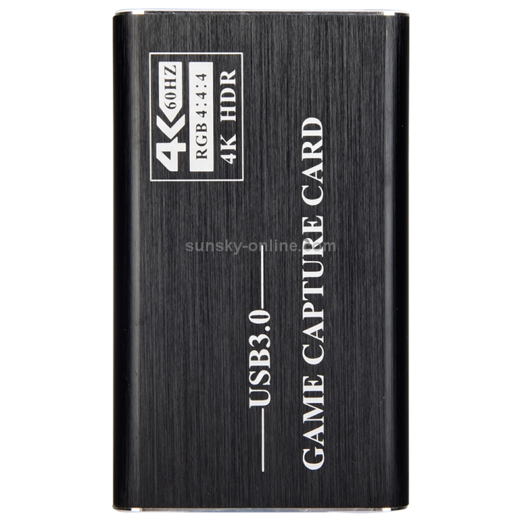 Dispositivo de tarjeta de captura de video NK-S41 USB 3.0 a HDMI 4K HD (negro) - 2