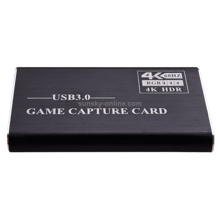 Dispositivo de tarjeta de captura de video NK-S41 USB 3.0 a HDMI 4K HD (negro) - 4