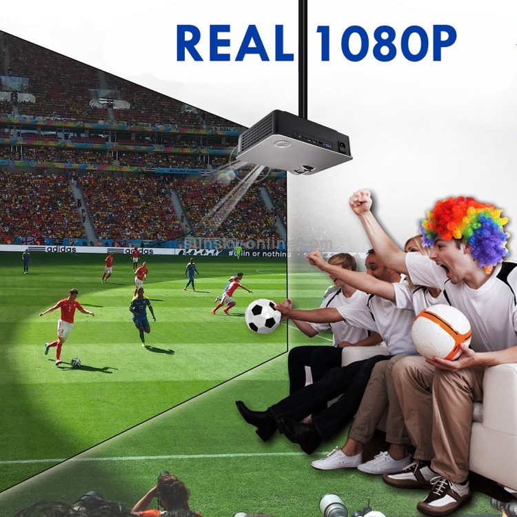 Wejoy L5 Home Theater Adjustable Optical Keystone Full HD 1080P LED LCD