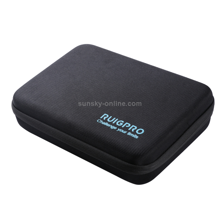 RUIGPRO Oxford Caja de almacenamiento impermeable Bolsa para DJI OSMO Pocket Gimble Camera / OSMO Action, Tamaño: 24x16.5x8cm (Negro) - 1