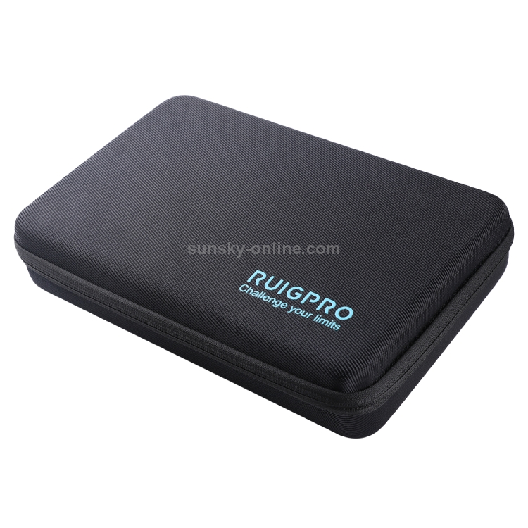 RUIGPRO Oxford Caja de almacenamiento impermeable Estuche para cámara DJI OSMO Pocket Gimble / OSMO Action, Tamaño: 30.2x20.8x7.2cm (Negro) - 1